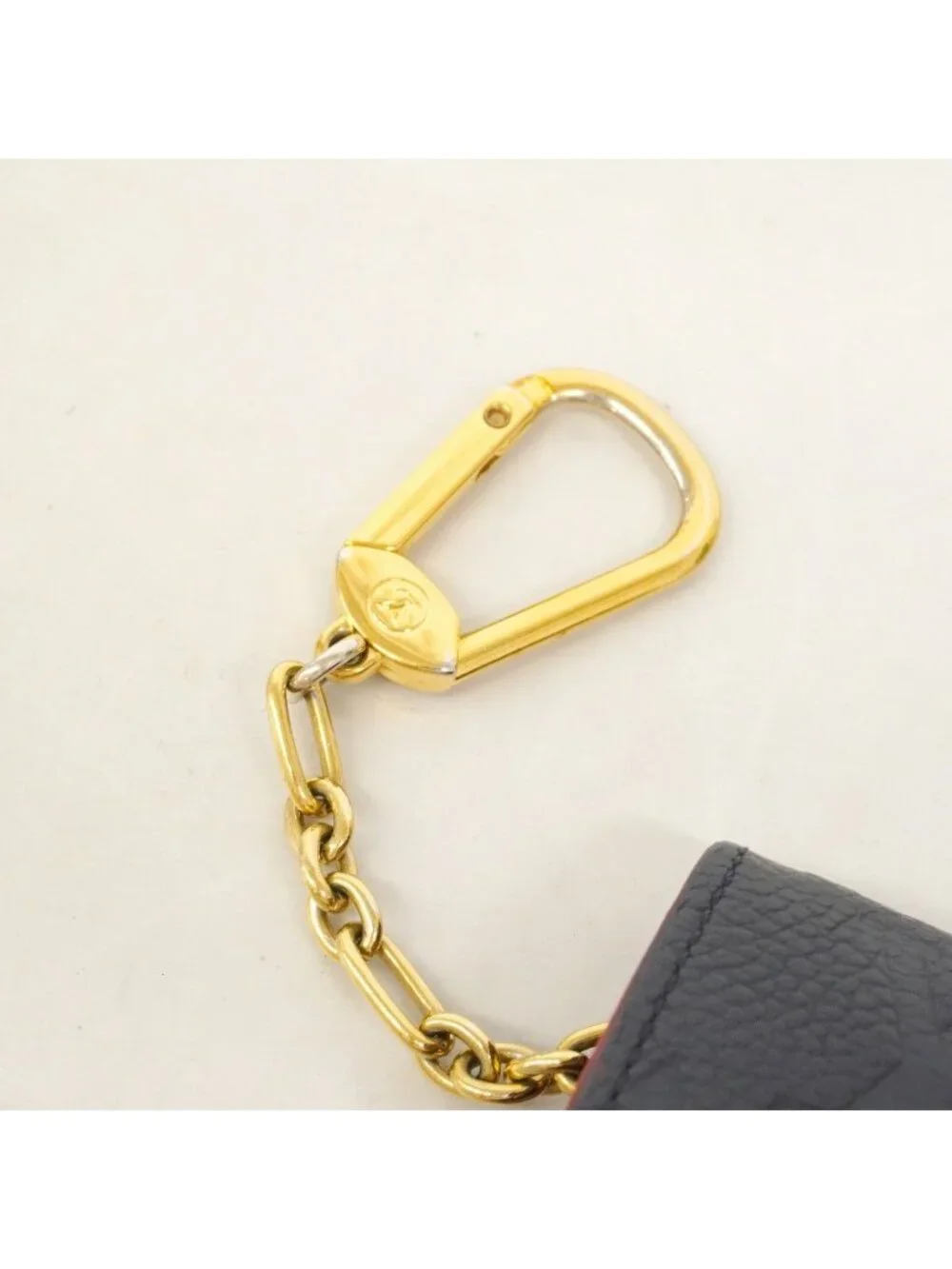 Louis Vuitton Coin Case Monogram Empreinte Pochette Cles Marine